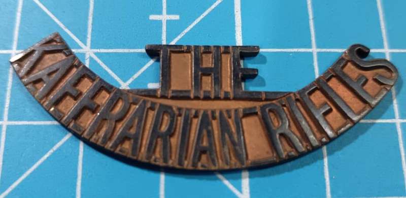 SADF - " Kaffrarian Rifles " Plaque Crest