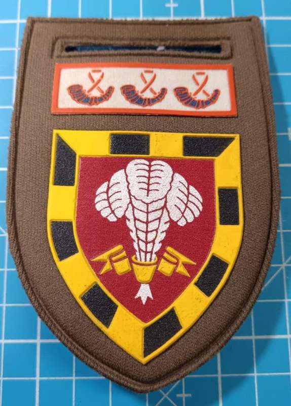 SADF - 1 SA Infantry Tupper Flash
