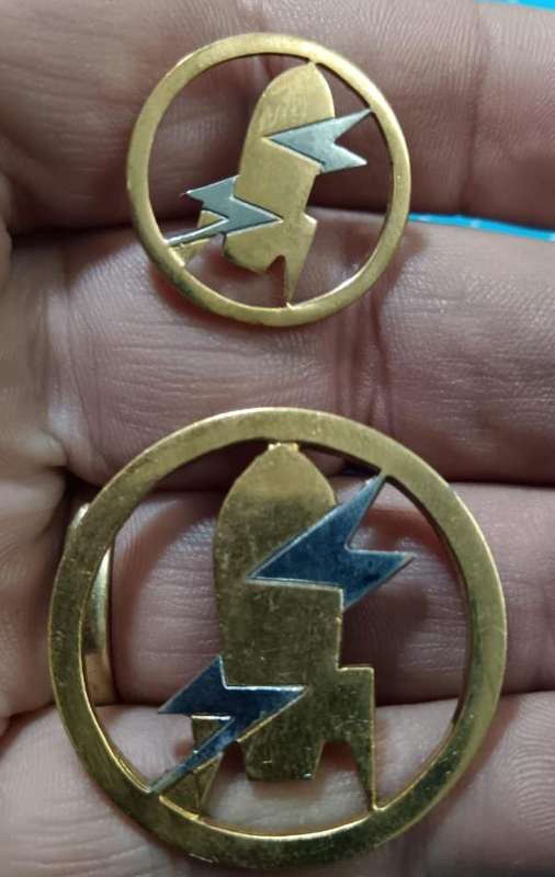 SADF - EOD / Explosive Ordnance Disposal Badges - Full Size and Mess Dress