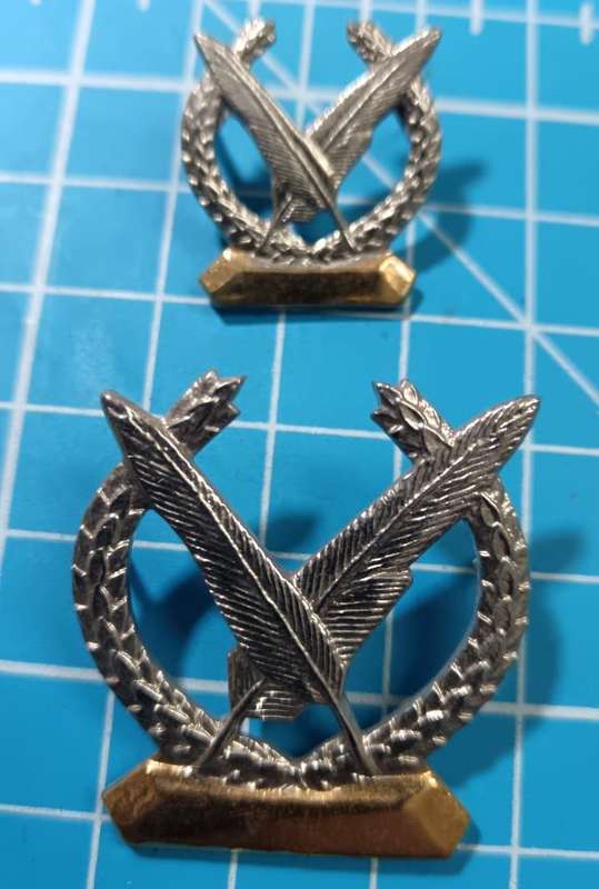 SADF - SAAF Finance Breast Badges - Full Size and Mess Dress