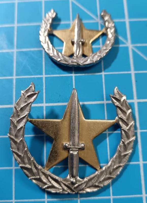 SADF -SAAF Military Police Breast Badges - Full Size and Mess Dress