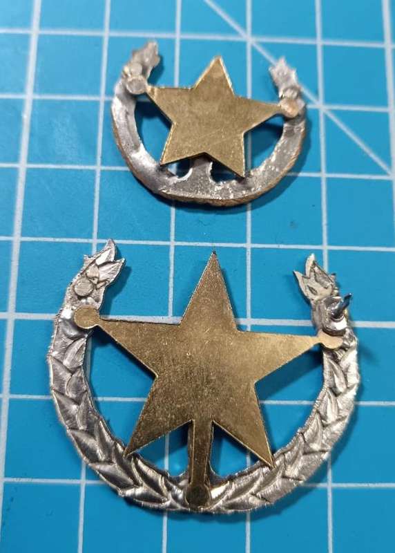 SADF -SAAF Military Police Breast Badges - Full Size and Mess Dress