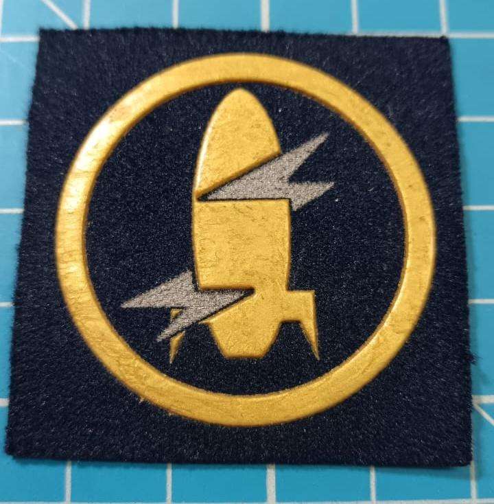SADF - Air Force Bomb Disposal Ordnance Breast Badge