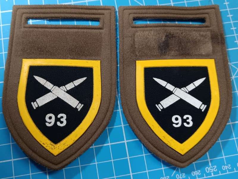 SADF - 93 Ammo Depot Tupper Flashes
