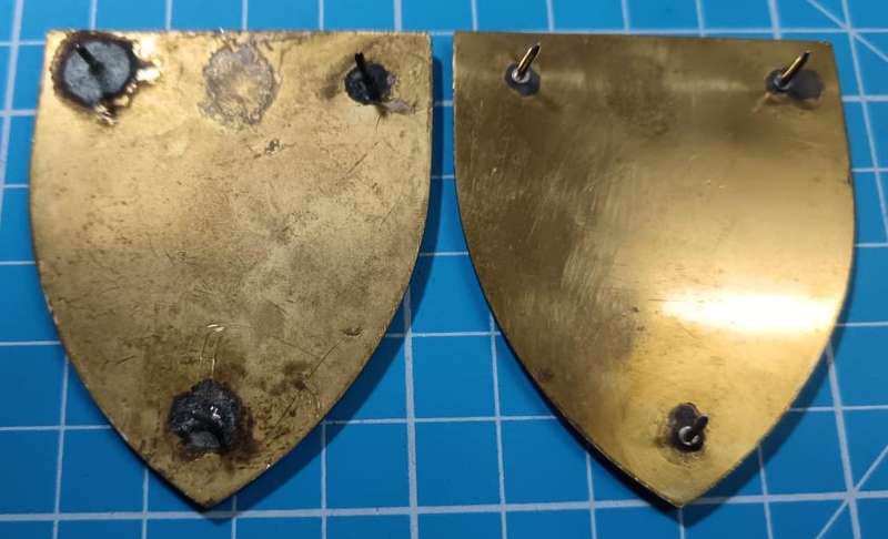 SADF - Infantry School Shoulder Flash Pair