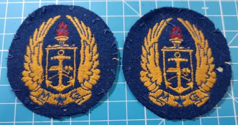 SADF - Army Gymnasium Shoulder Flash Pair