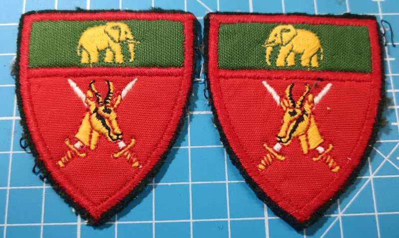 SADF - Eastern Province Command Shoulder Flash Pair