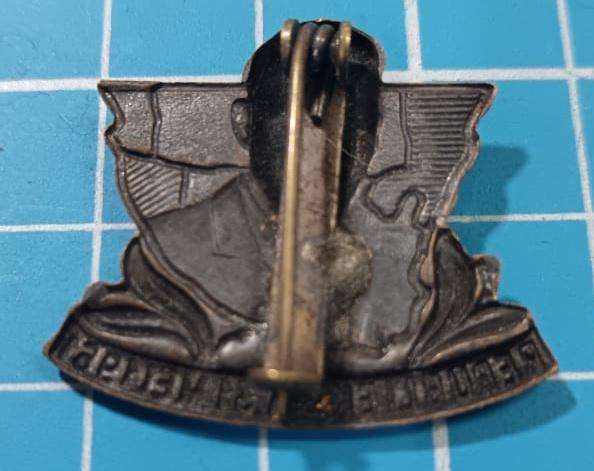 Vintage 'Verwoerd"Pin Badge