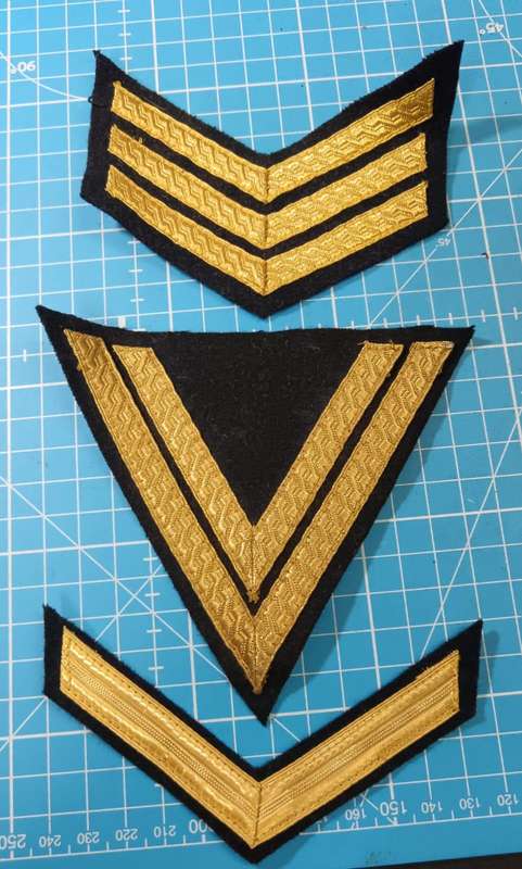 Collection of Rank Stripes