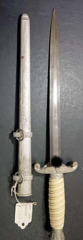 Sherman - Army Officers Dagger with Sheath ( Selling as a Re-Production )
