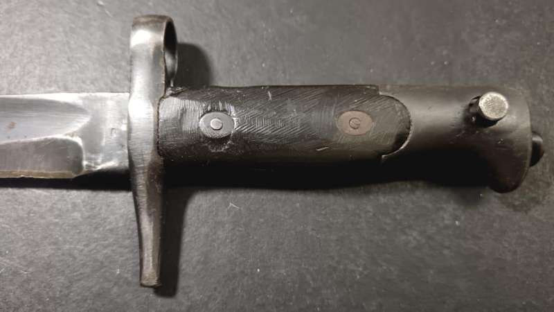 1936 Italian Corpo d`Eritreo Vetterli 1870/87 Askari Bayonet w/ Scabbard