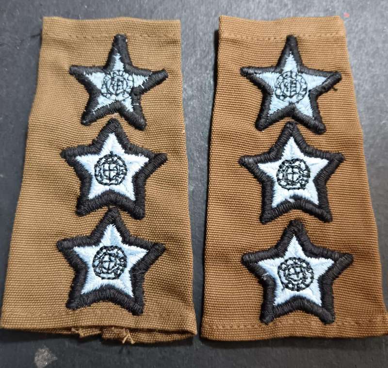 SADF - Air Force Captain Slip on Ranks