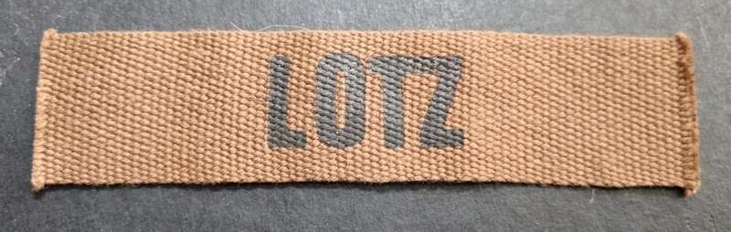 SADF - Name Tag ( Lotz )
