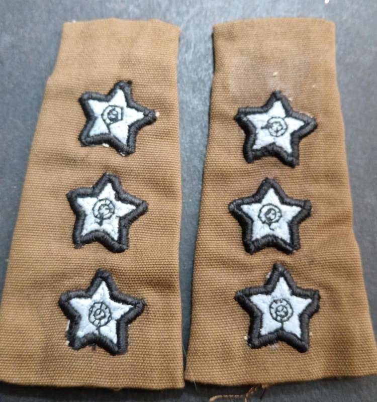 SADF - Air Force Captain Slip on Ranks