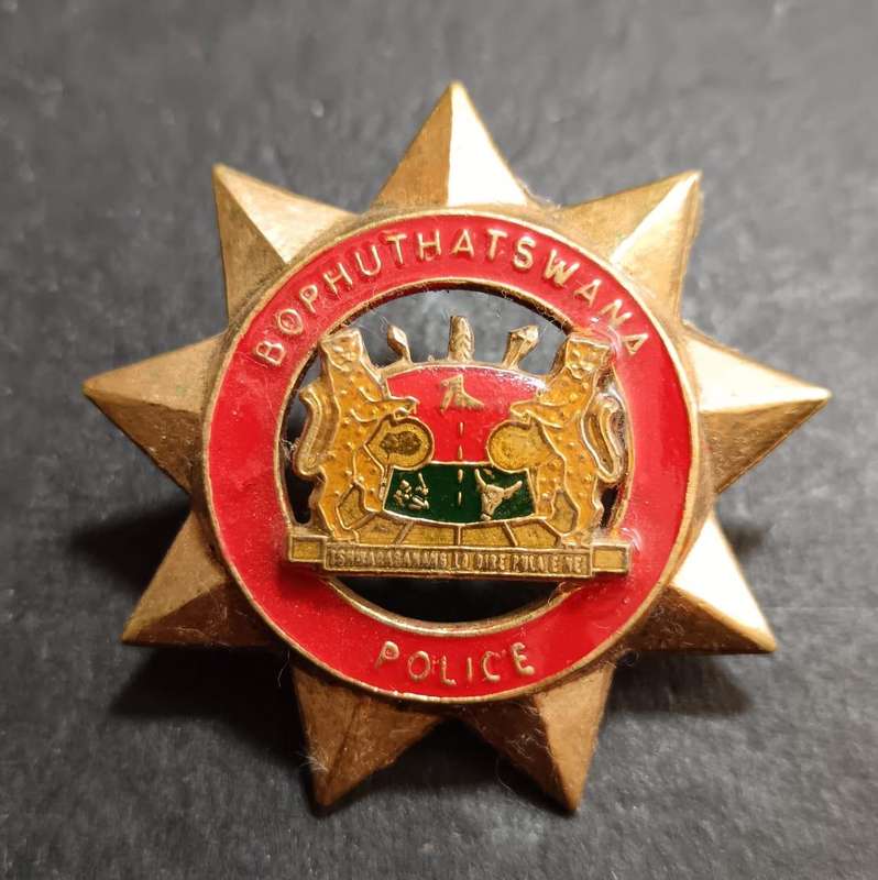 Homelands - Bophuthatswana Police Cap Badge