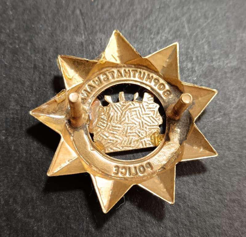Homelands - Bophuthatswana Police Cap Badge