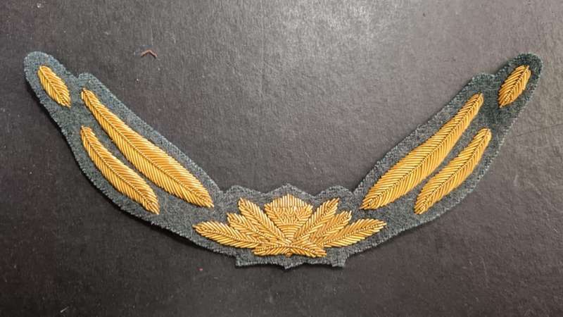 SADF - Air Force Peak Cap Rank