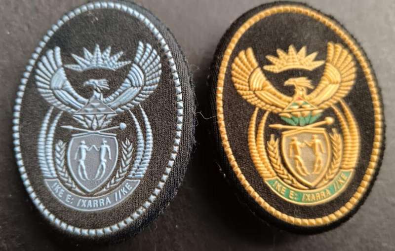 SANDF - Warrant Officer Rank Badges