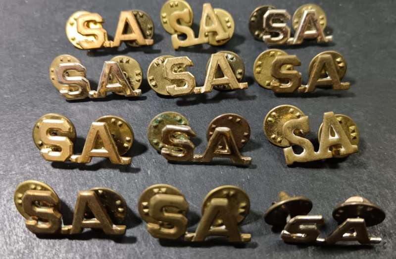 SADF - SA Collar Badge Lot