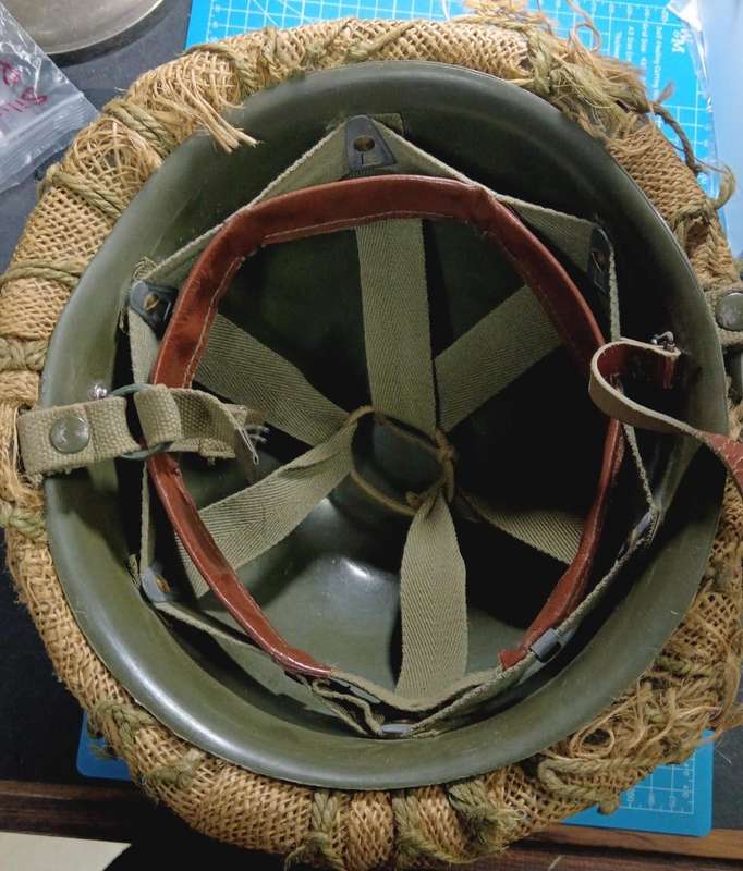 SADF - Complete Army Helmet ( Staalkdak )