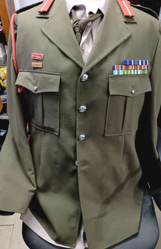 SADF - Quartermaster General Step Outs with Insignia