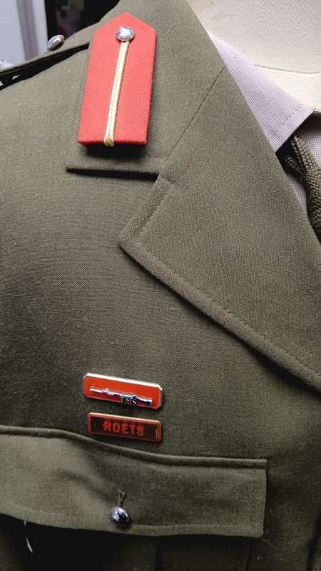 SADF - Quartermaster General Step Outs with Insignia