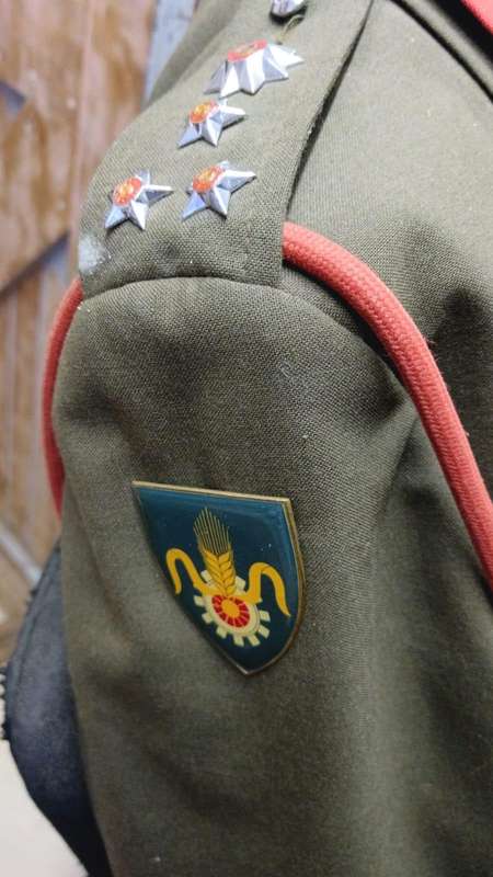 SADF - Quartermaster General Step Outs with Insignia
