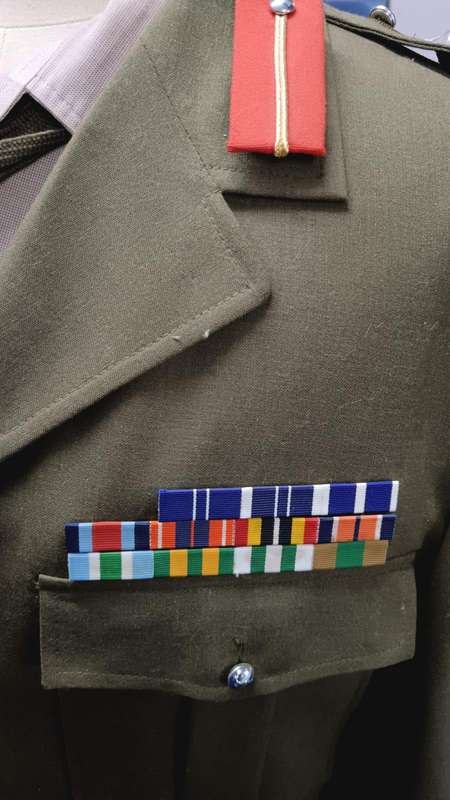SADF - Quartermaster General Step Outs with Insignia