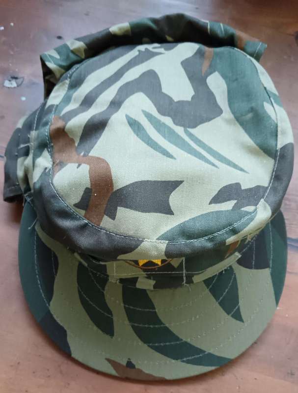 Homelands Bophutatswana Police - Camo Flap Cap - Pristine Condition