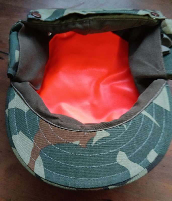 Homelands Bophutatswana Police - Camo Flap Cap - Pristine Condition
