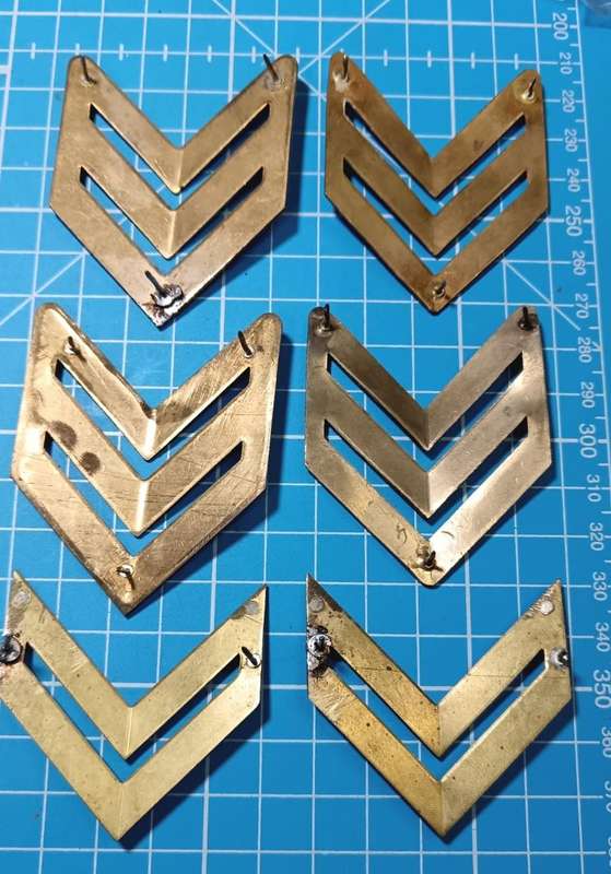 SADF - Metal Rank Chevron Lot