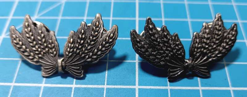 SADF - South West Africa Territorial Forces ( SWATF ) Services Corps Collars