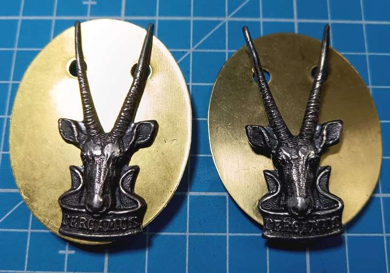 SADF - South West Africa Territorial Forces ( SWATF ) HQ Cap Badges