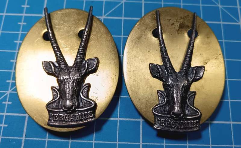 SADF - South West Africa Territorial Forces ( SWATF ) HQ Cap Badges