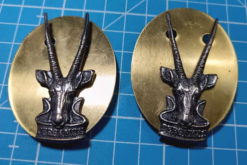 SADF - South West Africa Territorial Forces ( SWATF ) HQ Cap Badges