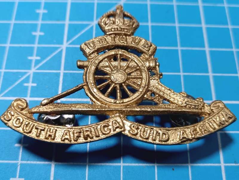 SADF - Artillery Cap Badge