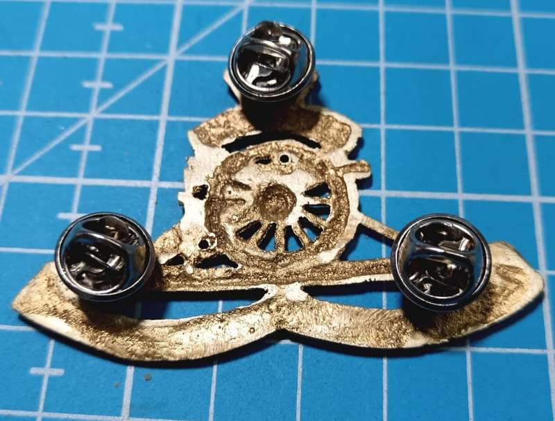 SADF - Artillery Cap Badge