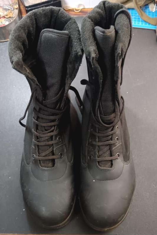 SAP Tactical Black Boots - Good Condition