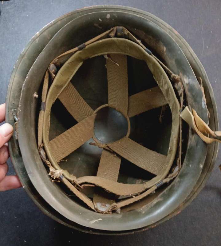 SADF - Complete Army Helmet ( Staalkdak )