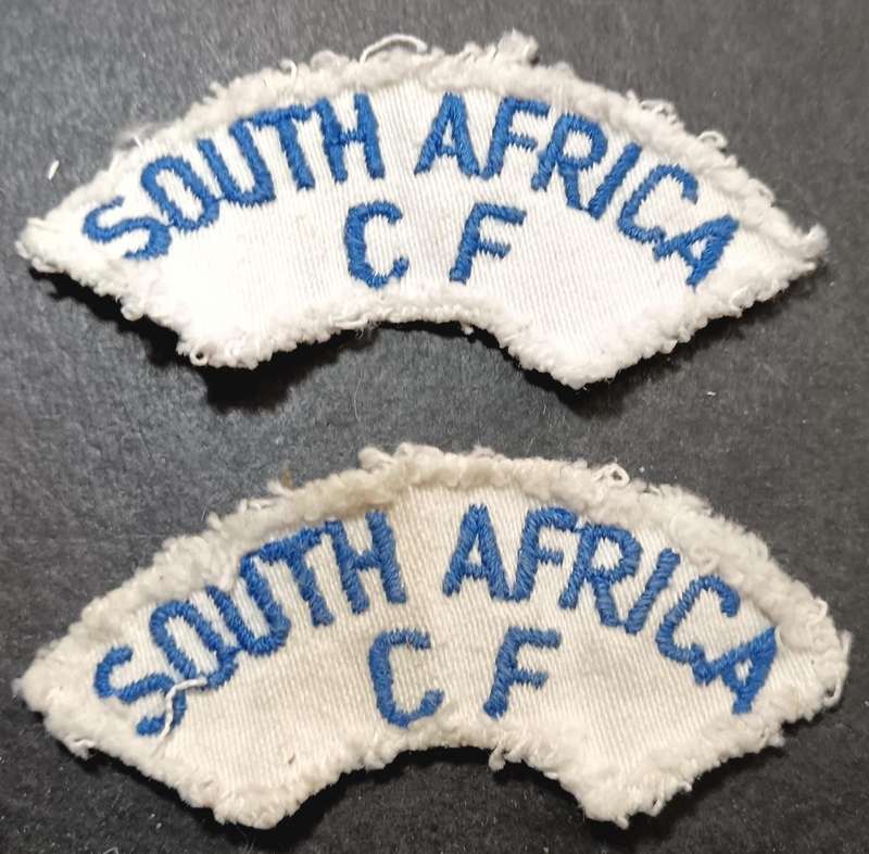 SADF - Navy Shoulder Titles
