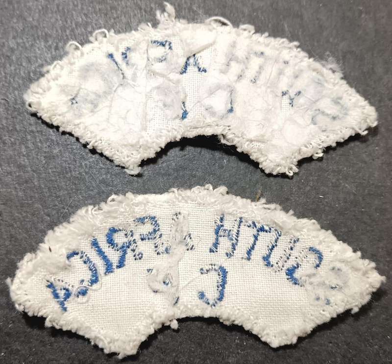 SADF - Navy Shoulder Titles