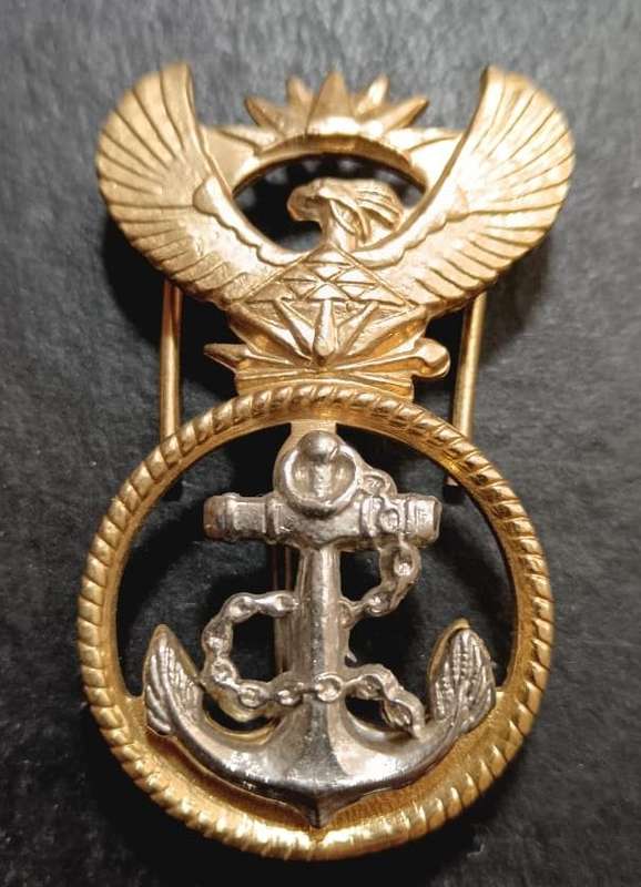 SADF - Navy Seaman Cap Badge
