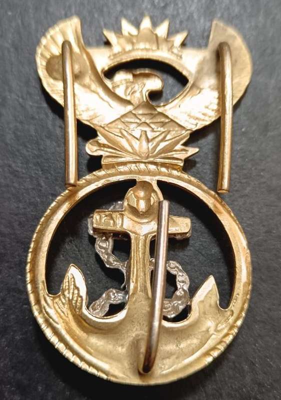 SADF - Navy Seaman Cap Badge