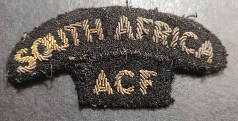 SADF - Navy Shoulder Title