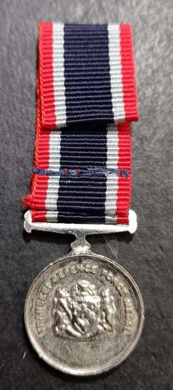 (Homelands) Transkei Defence Force Medal - Miniature Medal