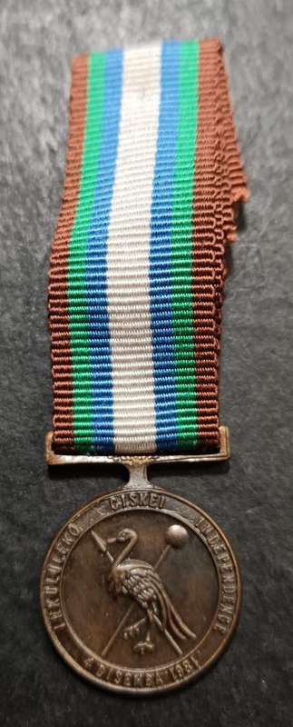 (Homelands) Ciskei Independance Medal - Miniature