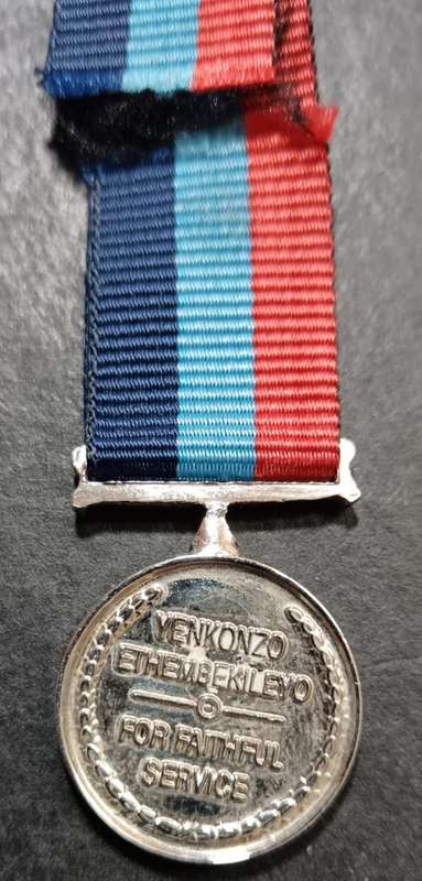 (Homelands) Transkei Military Rule Medal - Miniature