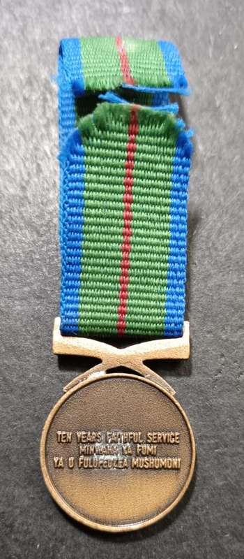 (Homelands) Faithful Service Medal - Miniature