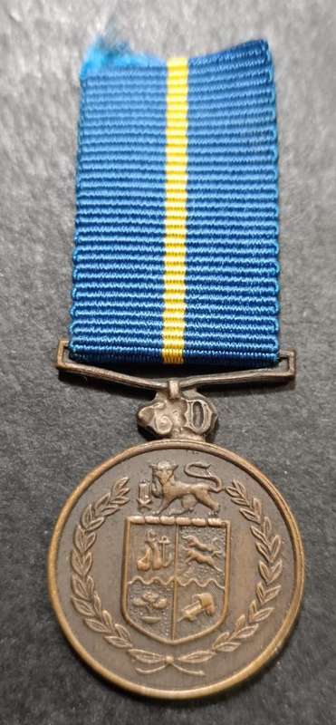 SAP Faithful Service Medal - Miniature