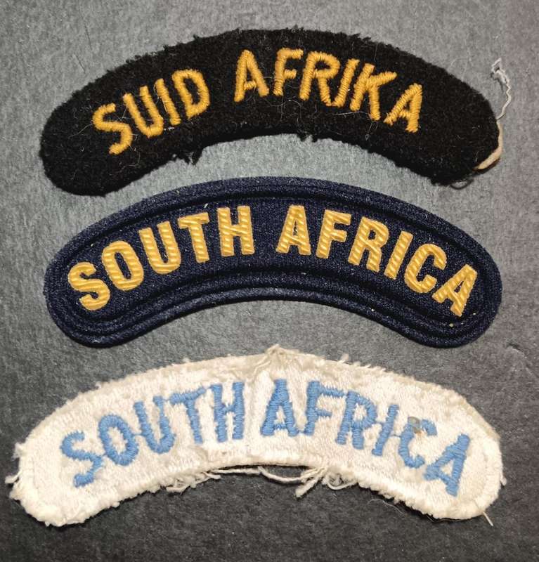 SADF - Navy Shoulder Title Lot